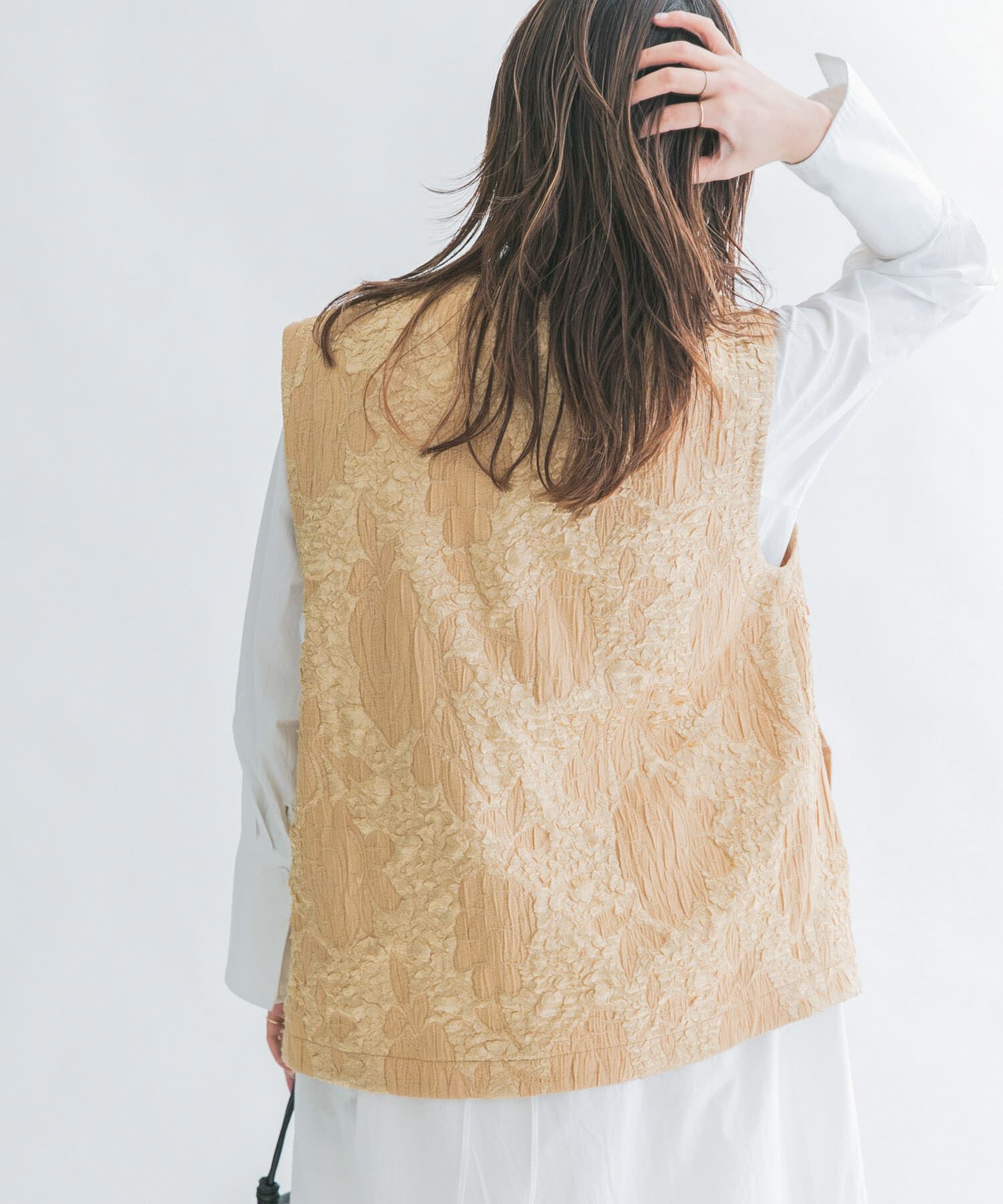  「BIGジャガードベスト」|ベスト・ジレ|