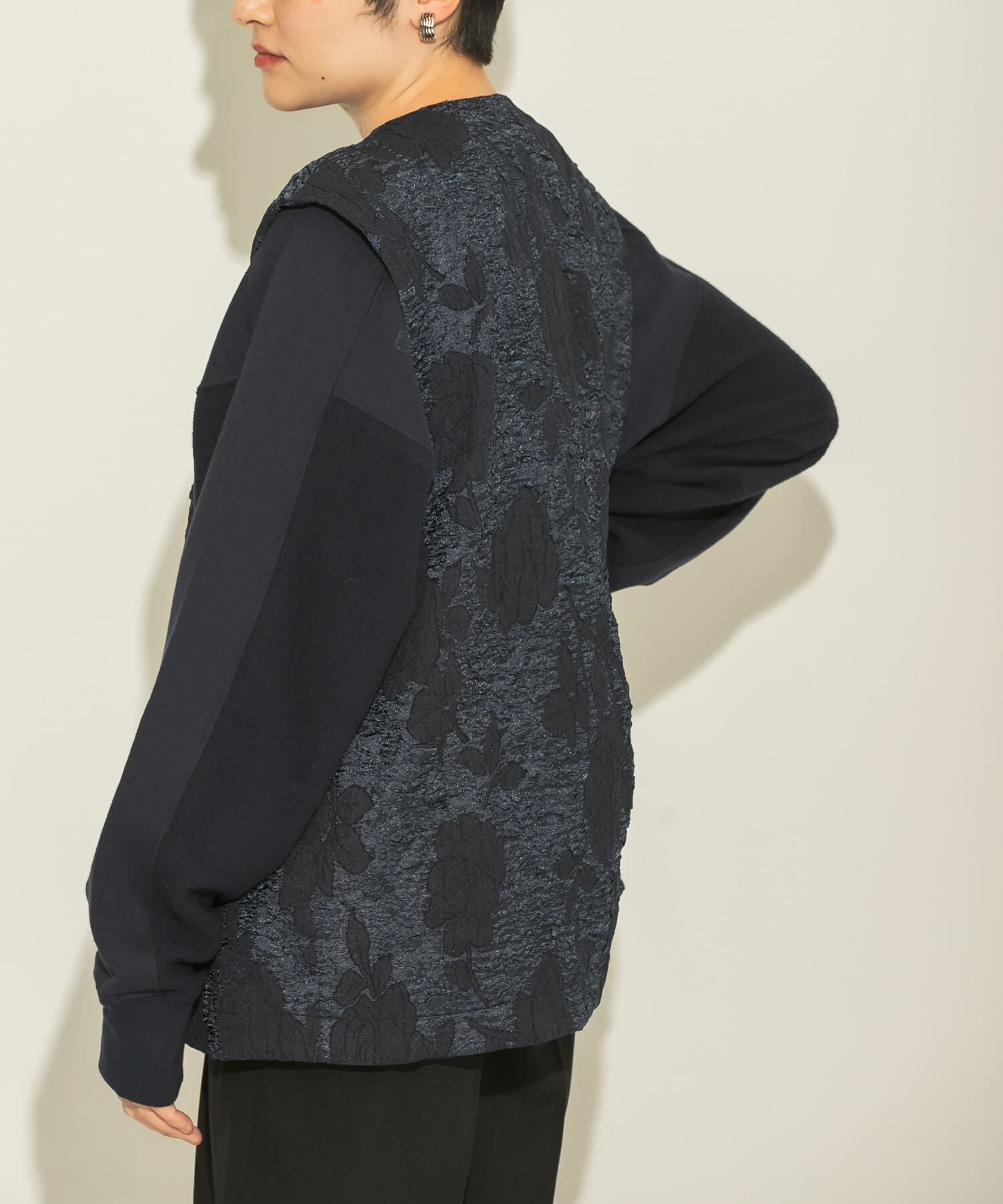  「BIGジャガードベスト」|ベスト・ジレ|