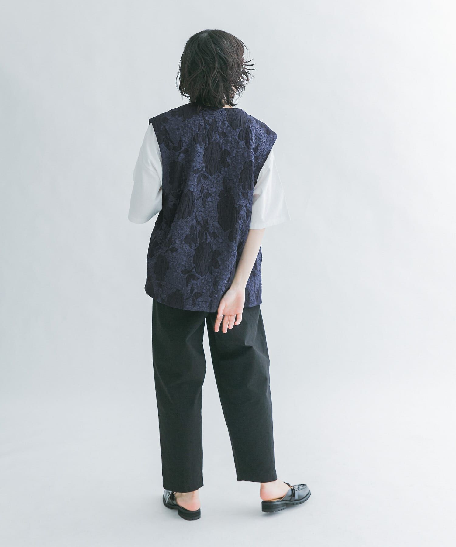  「BIGジャガードベスト」|ベスト・ジレ|