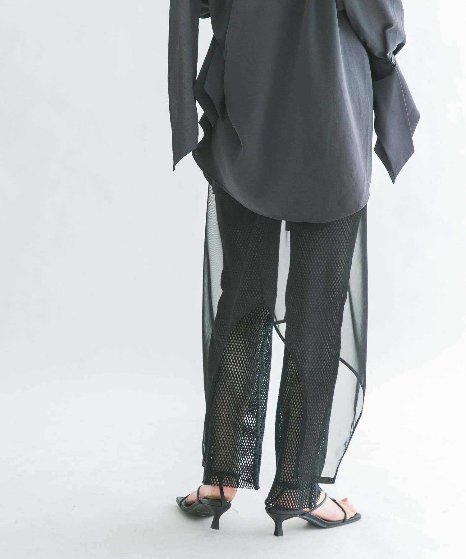  「メッシュフレアパンツ」|その他|