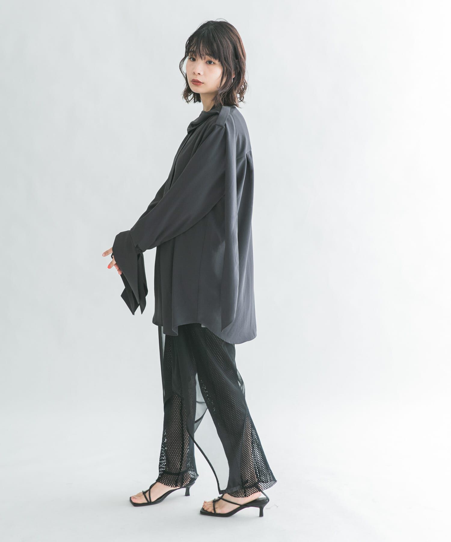  「メッシュフレアパンツ」|その他|