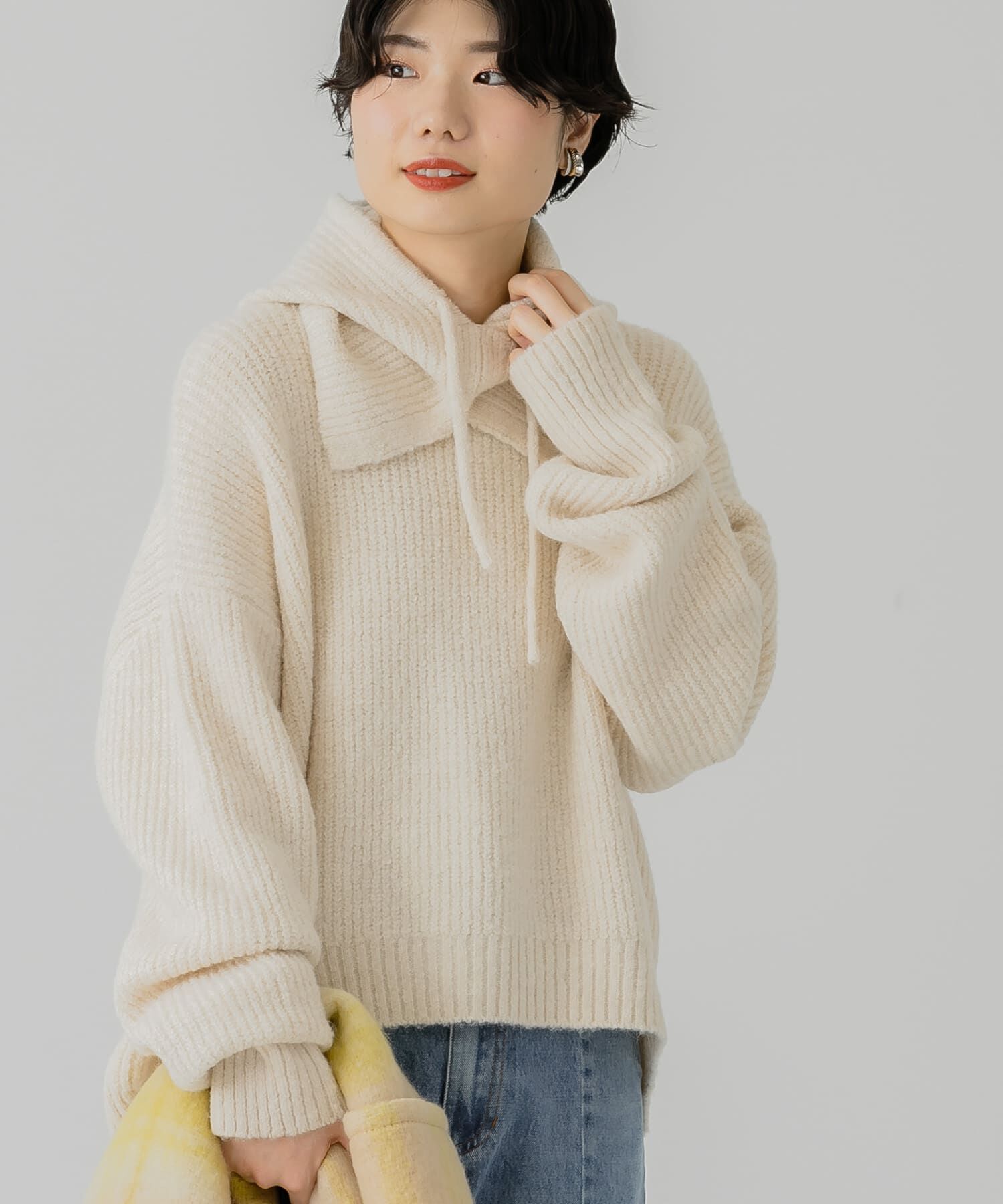  「バラクラバSETニット」|ニット・セーター|