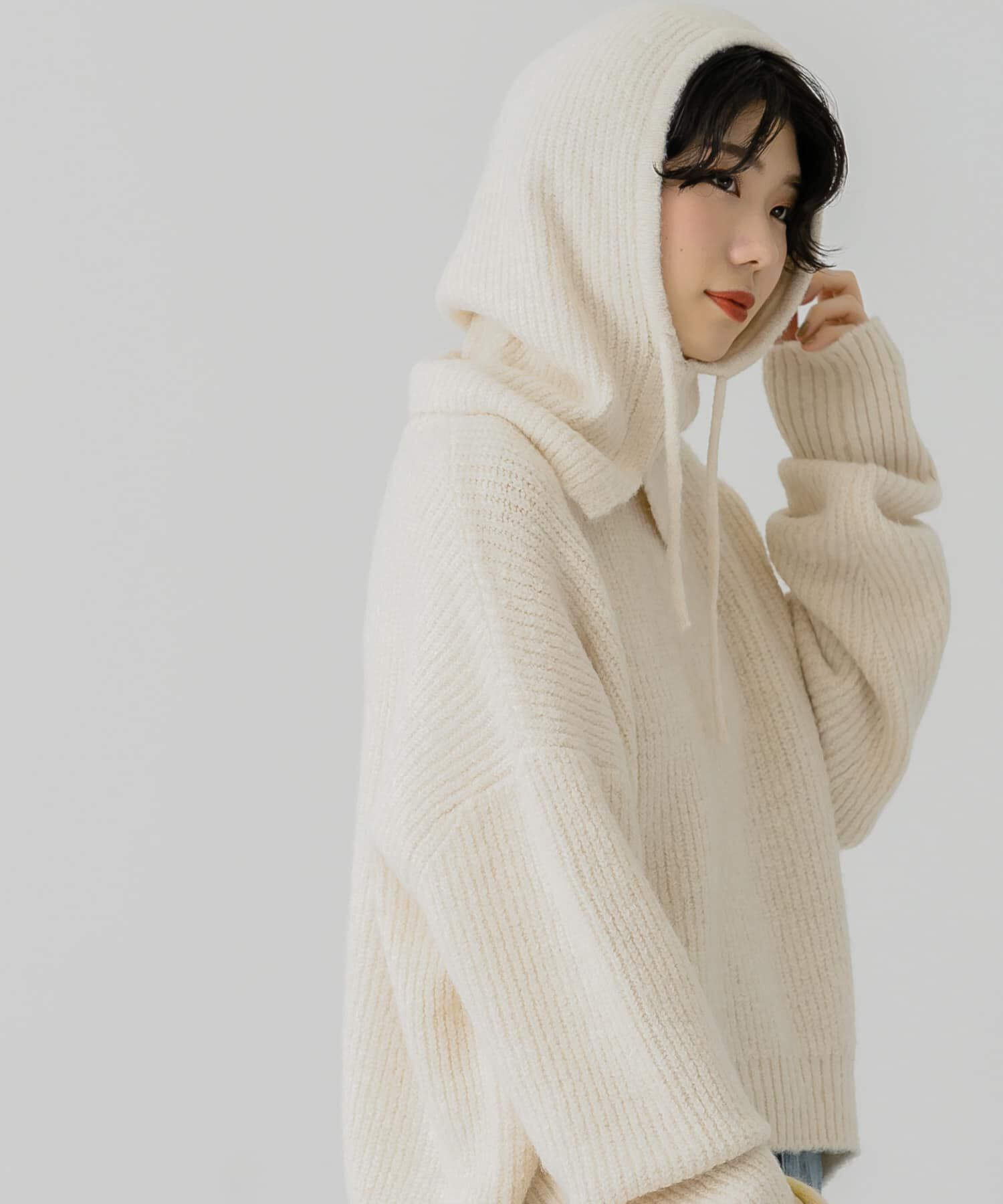  「バラクラバSETニット」|ニット・セーター|