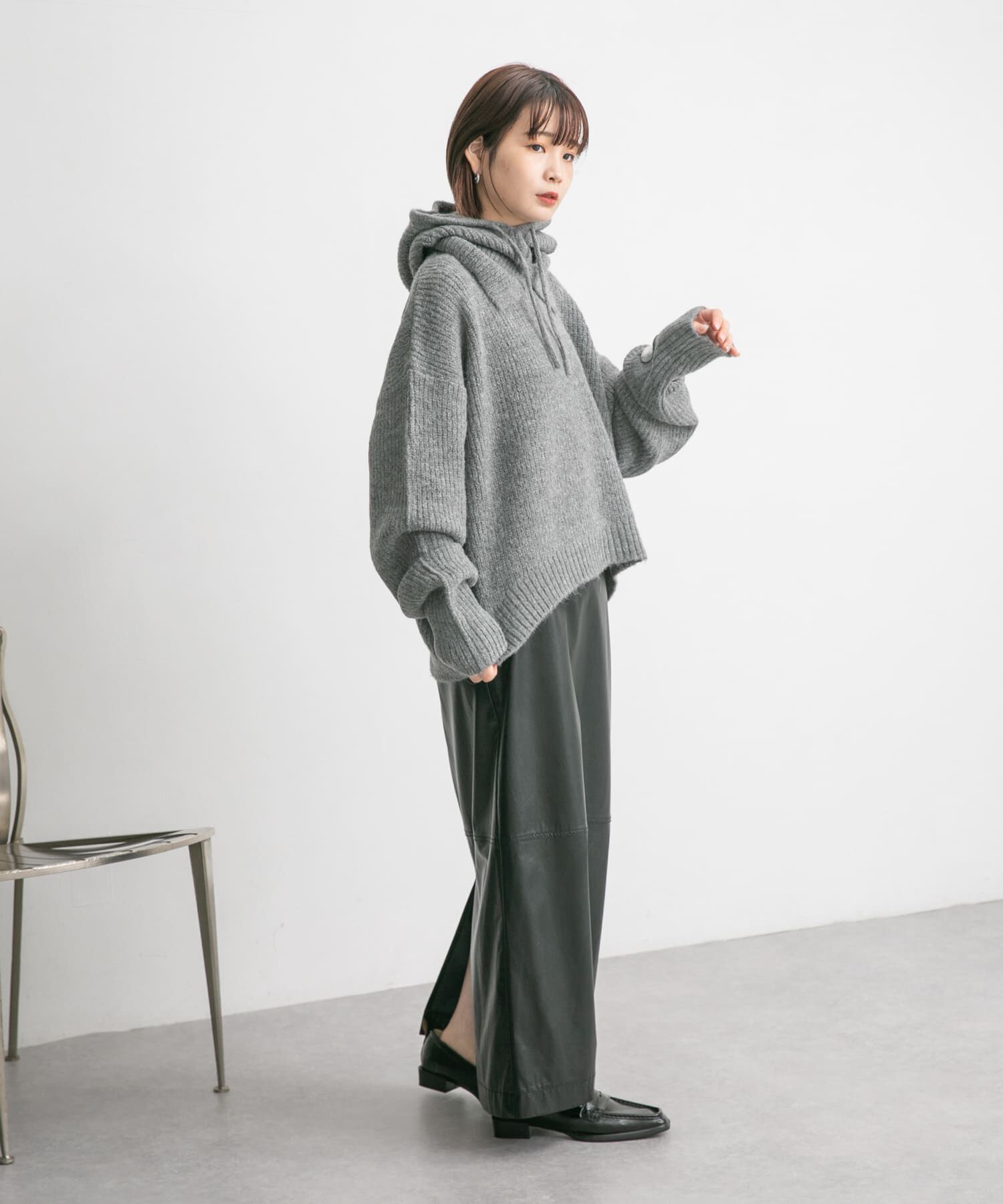  「バラクラバSETニット」|ニット・セーター|