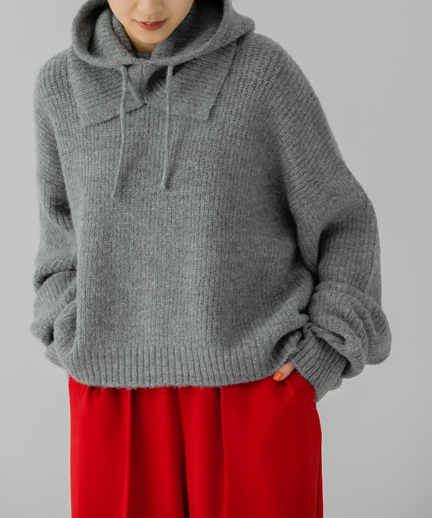  「バラクラバSETニット」|ニット・セーター|