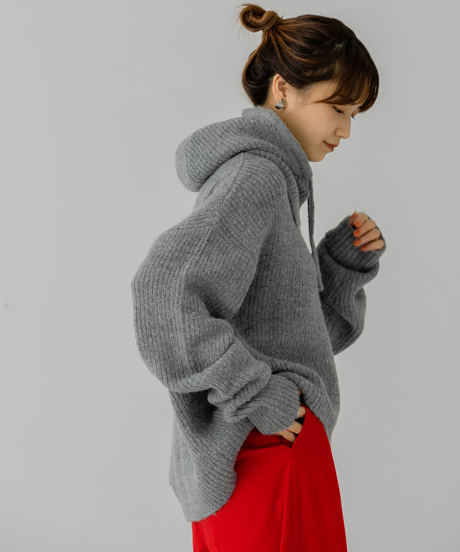  「バラクラバSETニット」|ニット・セーター|