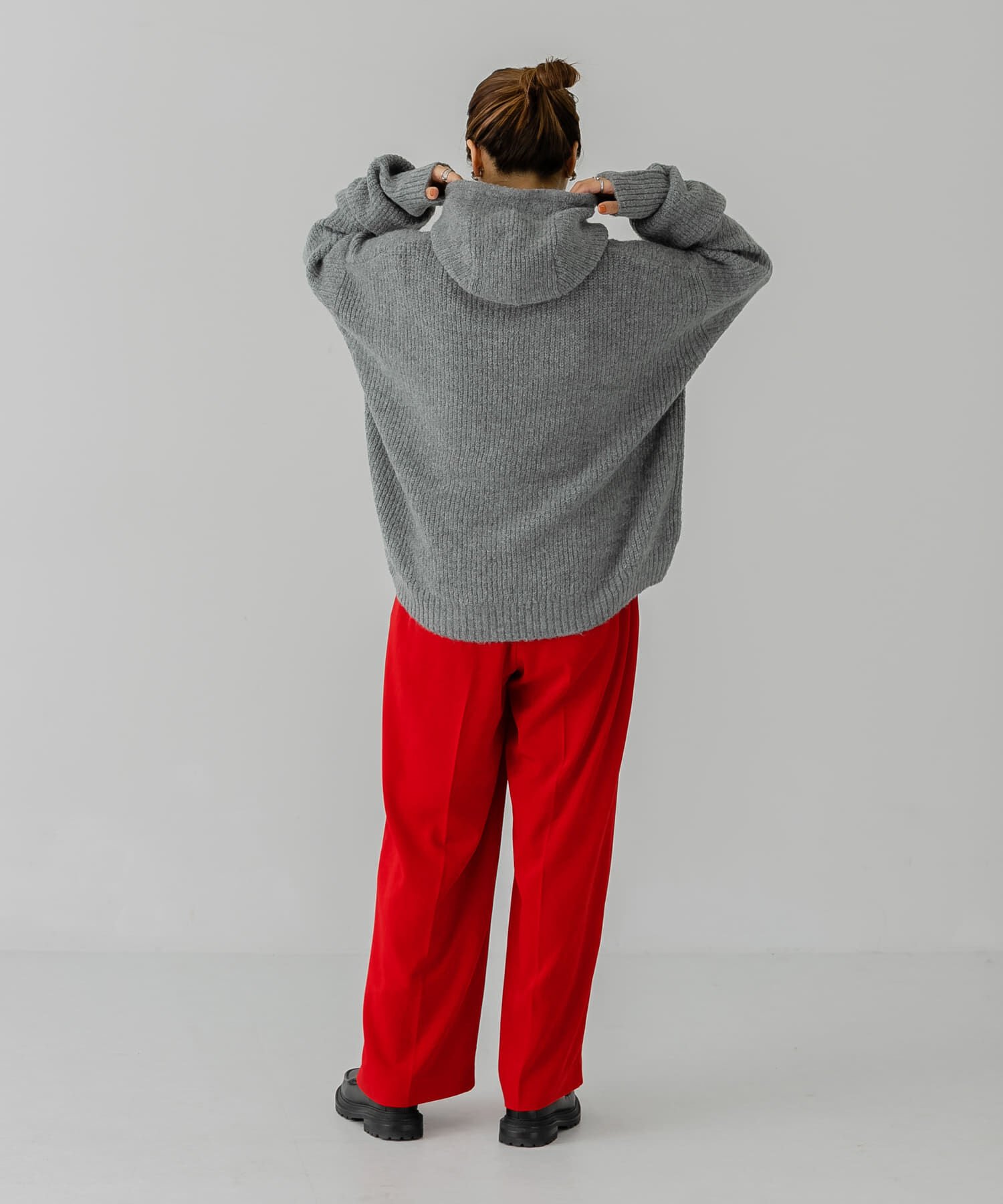  「バラクラバSETニット」|ニット・セーター|