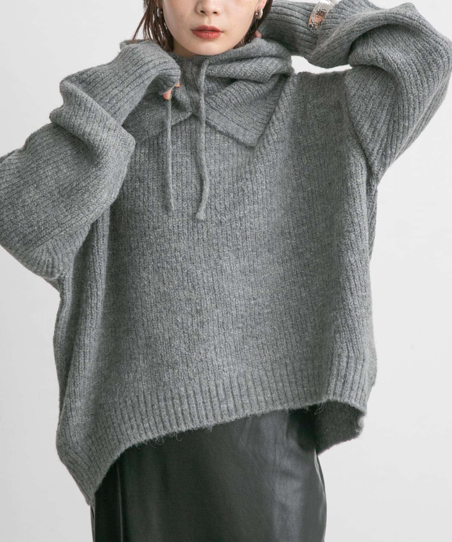  「バラクラバSETニット」|ニット・セーター|