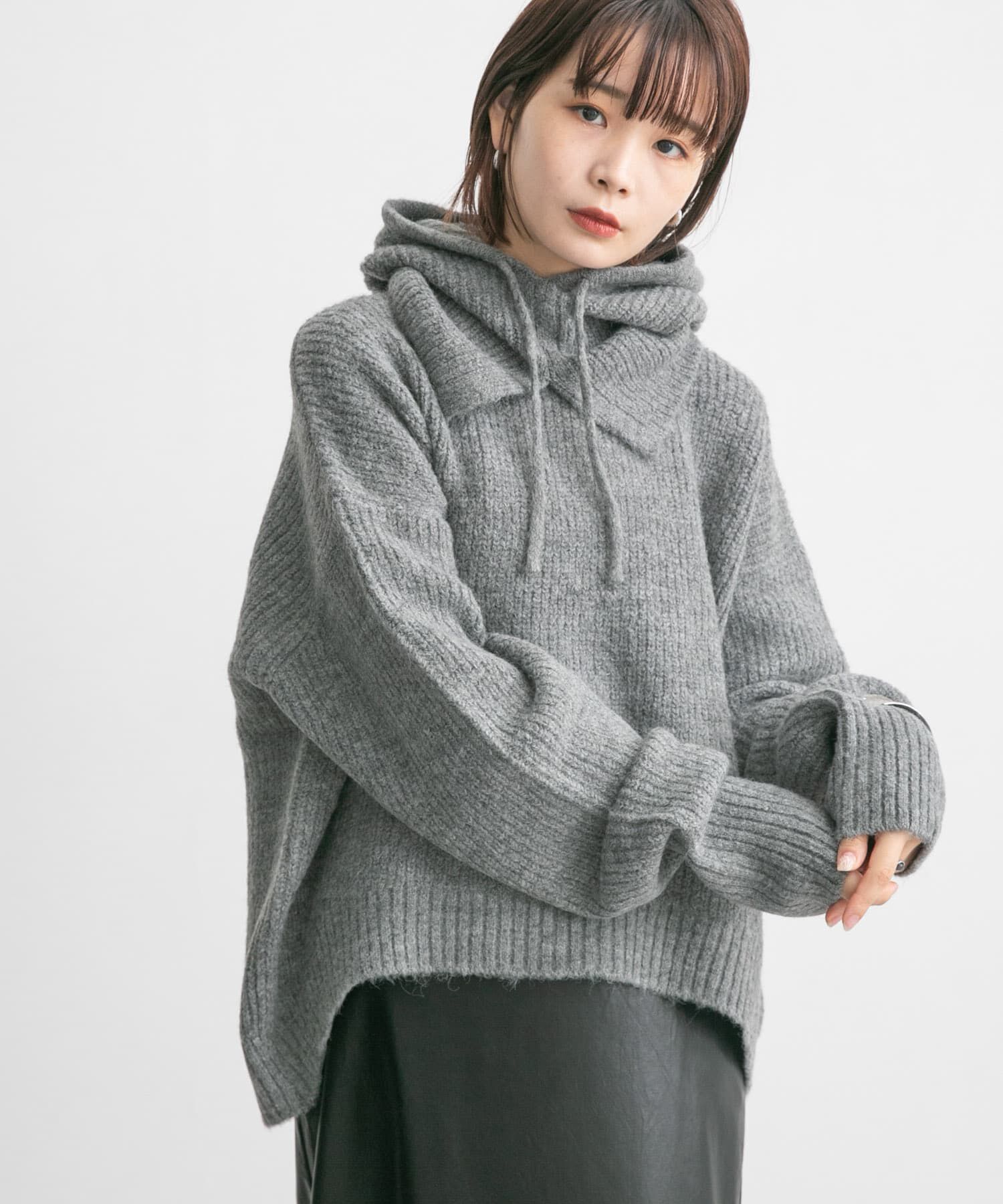  「バラクラバSETニット」|ニット・セーター|