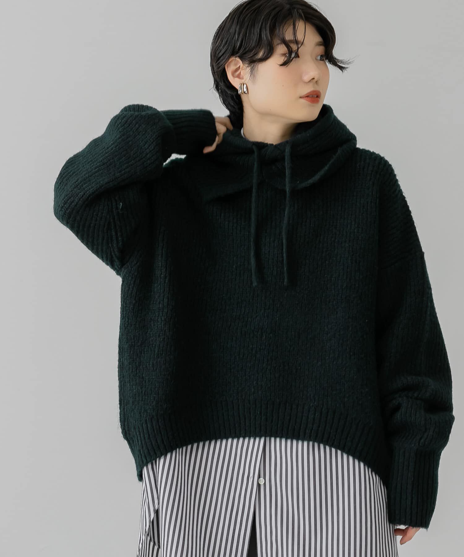  「バラクラバSETニット」|ニット・セーター|