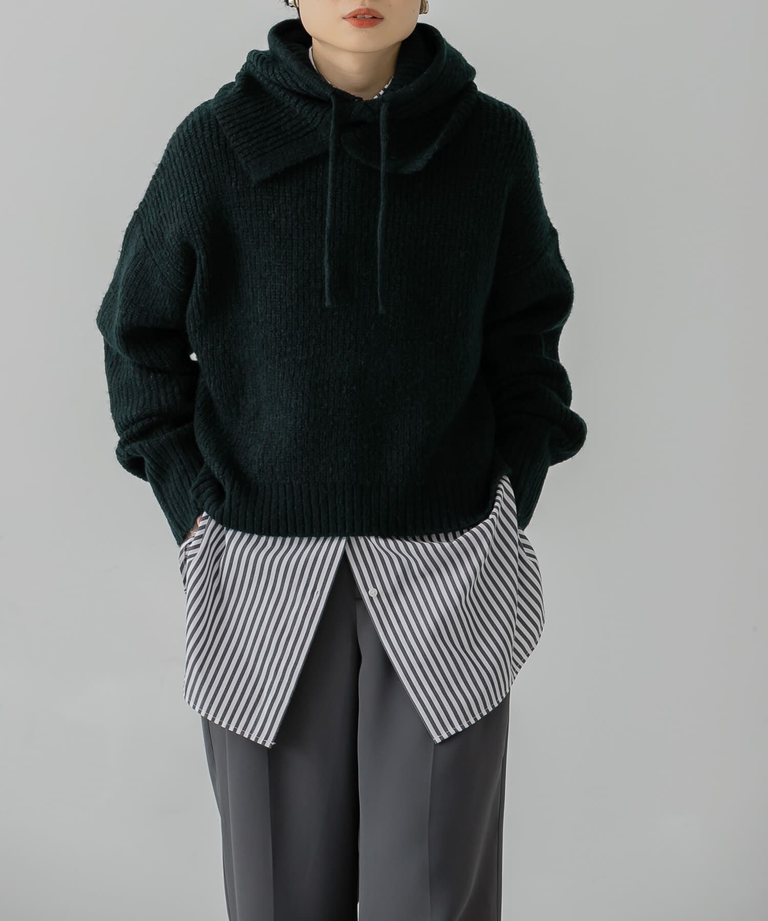  「バラクラバSETニット」|ニット・セーター|