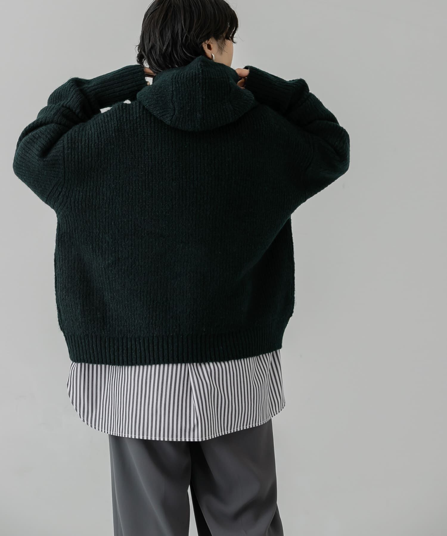  「バラクラバSETニット」|ニット・セーター|