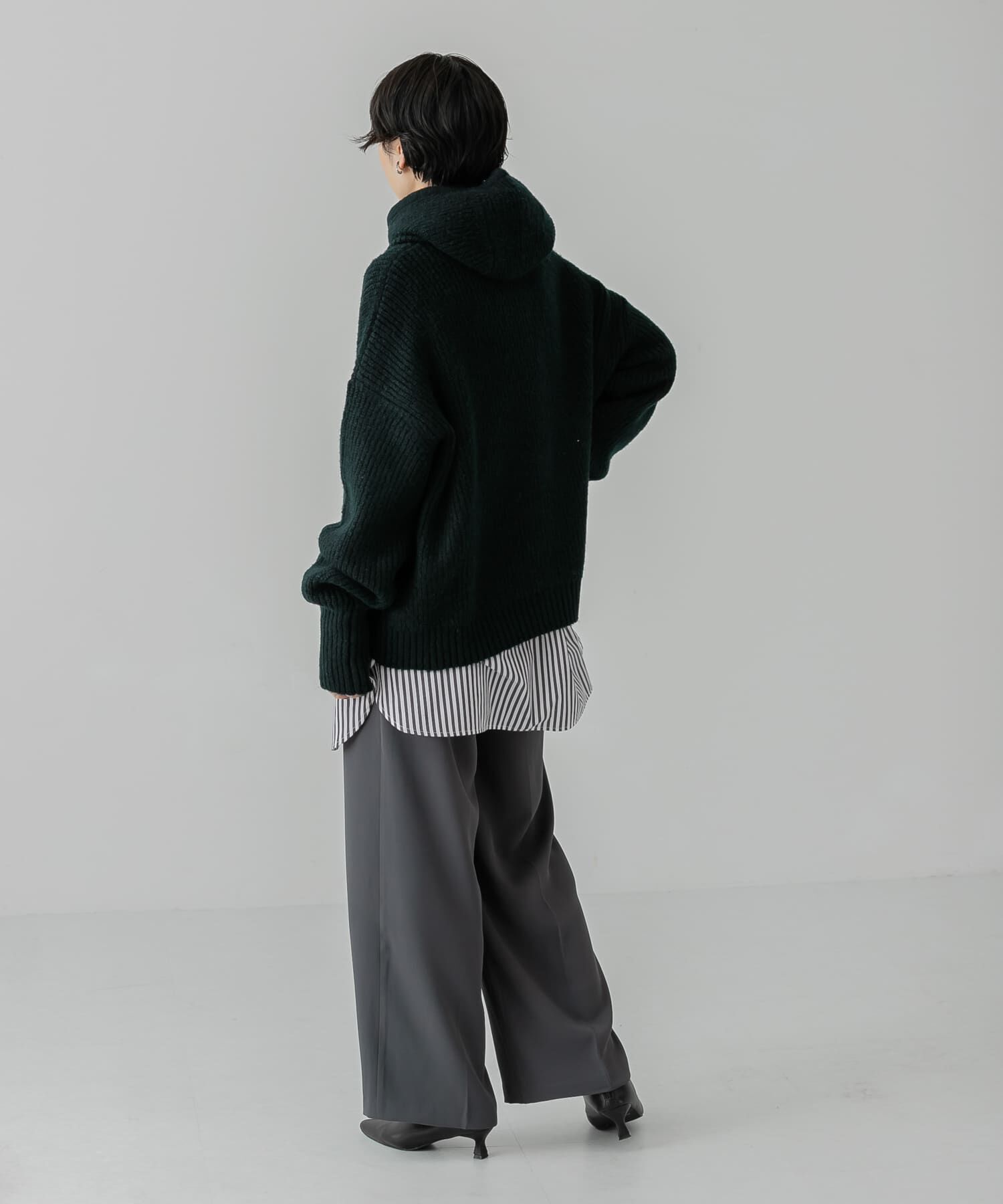  「バラクラバSETニット」|ニット・セーター|