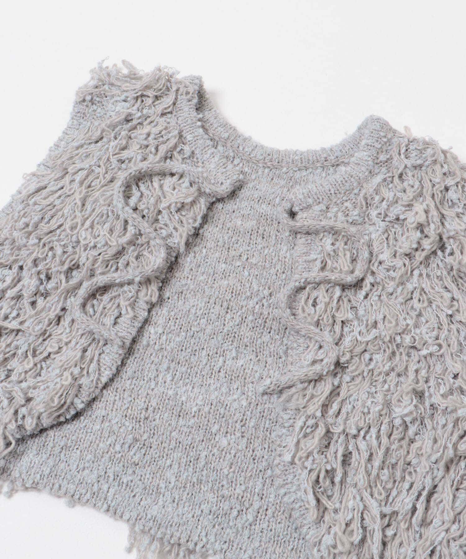  「ループニットベスト」|ベスト・ジレ|