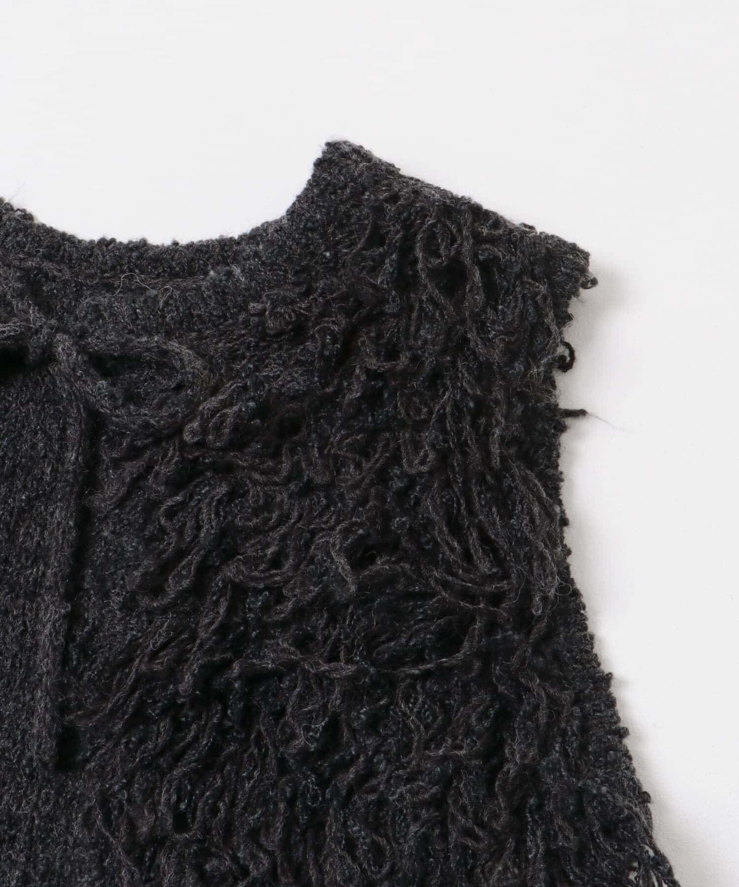  「ループニットベスト」|ベスト・ジレ|