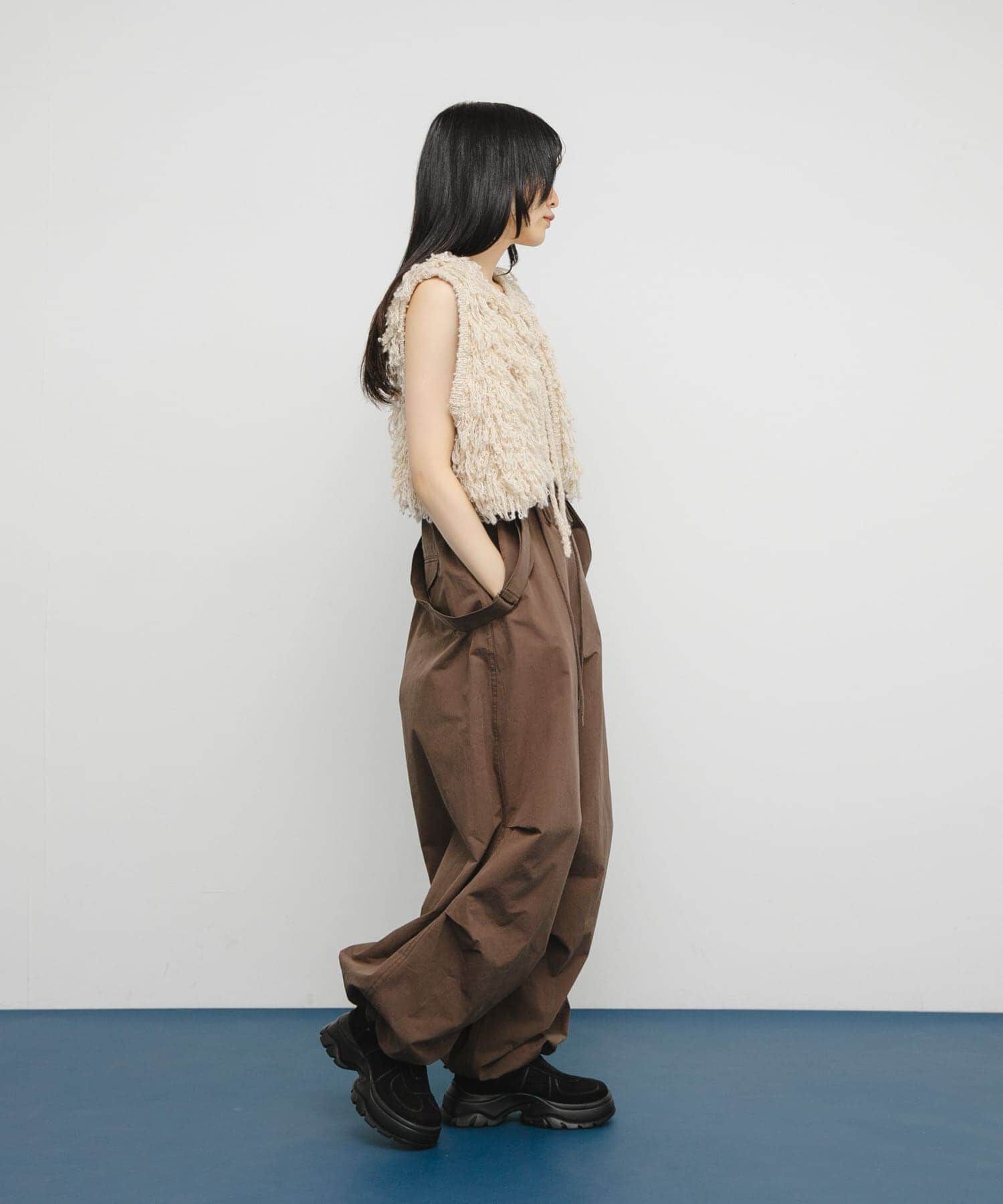  「ループニットベスト」|ベスト・ジレ|