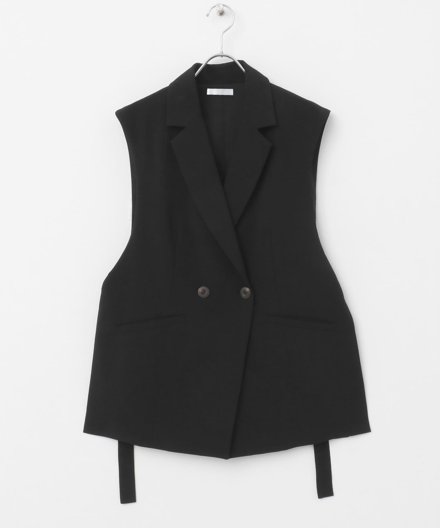 SENSE OF PLACE by URBAN RESEARCH「『UR TECH DRYLUXE』リネンライクサイドベルトジレ」|ベスト・ジレ|