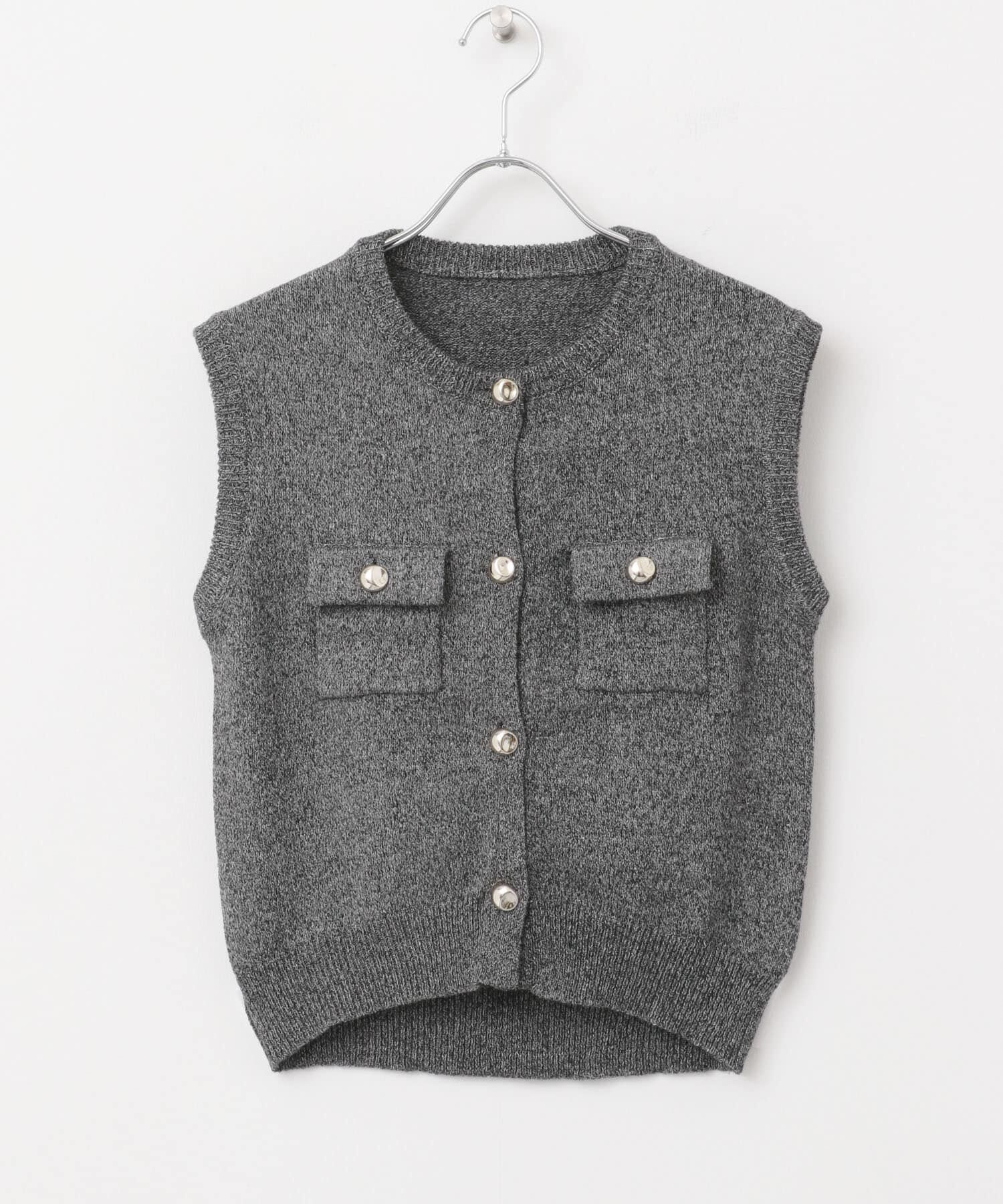 SENSE OF PLACE by URBAN RESEARCH「メタルボタンポケットベスト」|ベスト・ジレ|