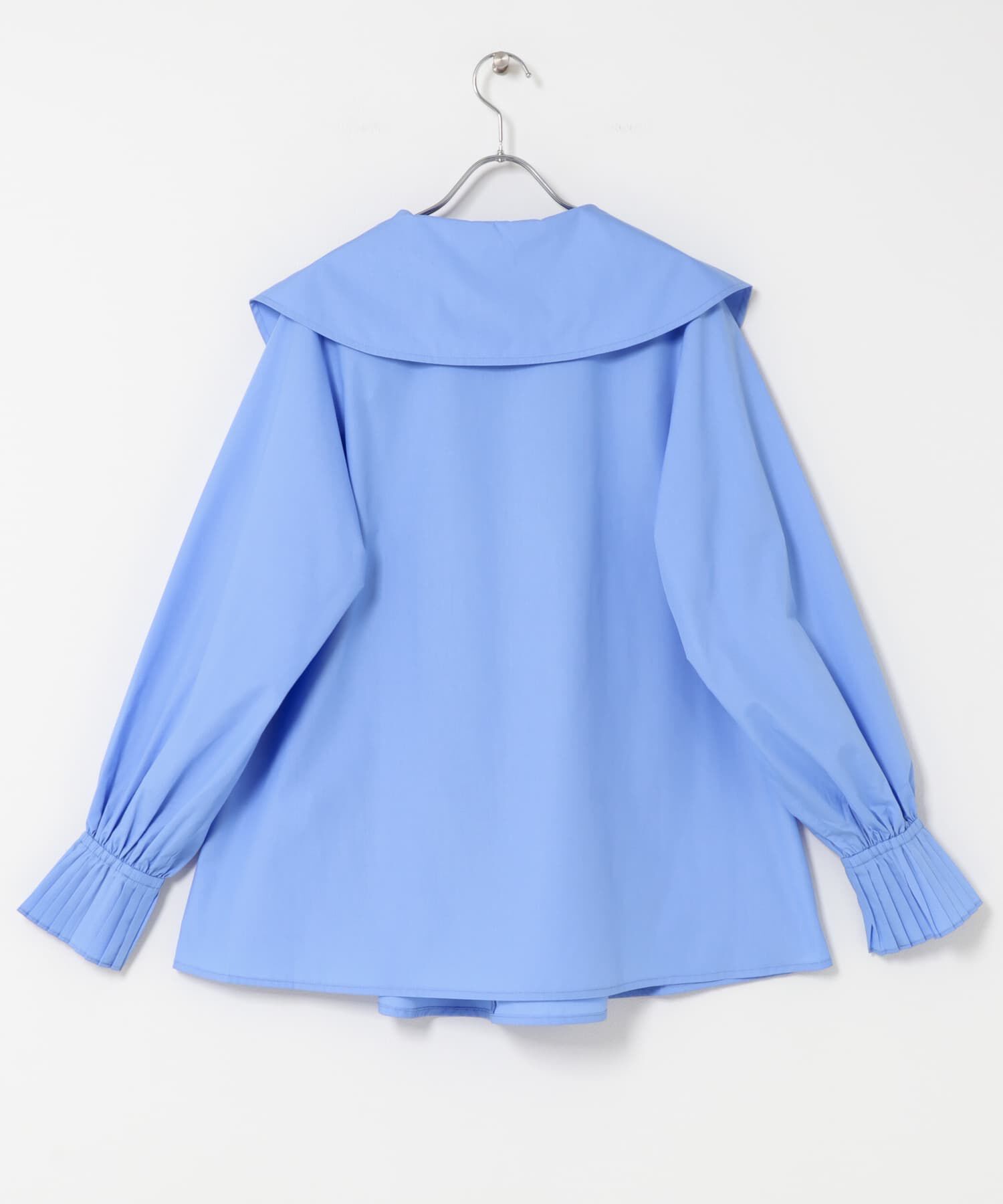 SENSE OF PLACE by URBAN RESEARCH「ビッグカラーカフスプリーツブラウス」|シャツ・ブラウス|