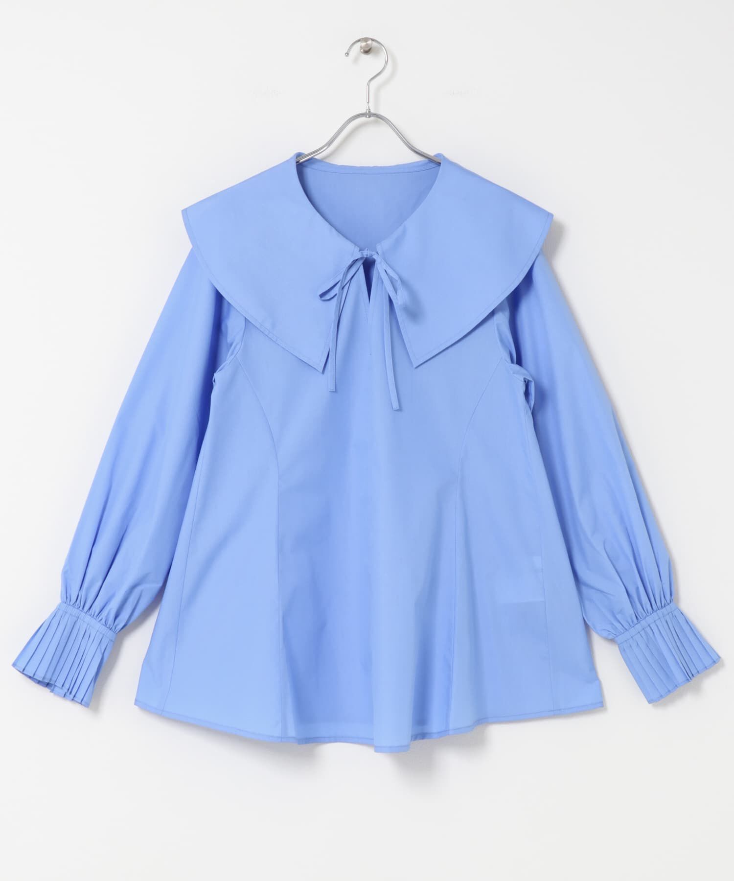 SENSE OF PLACE by URBAN RESEARCH「ビッグカラーカフスプリーツブラウス」|シャツ・ブラウス|