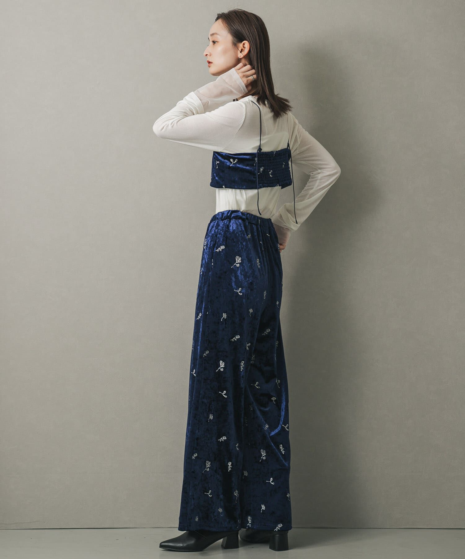 SENSE OF PLACE by URBAN RESEARCH「ベロアシシュウパンツ」|その他|