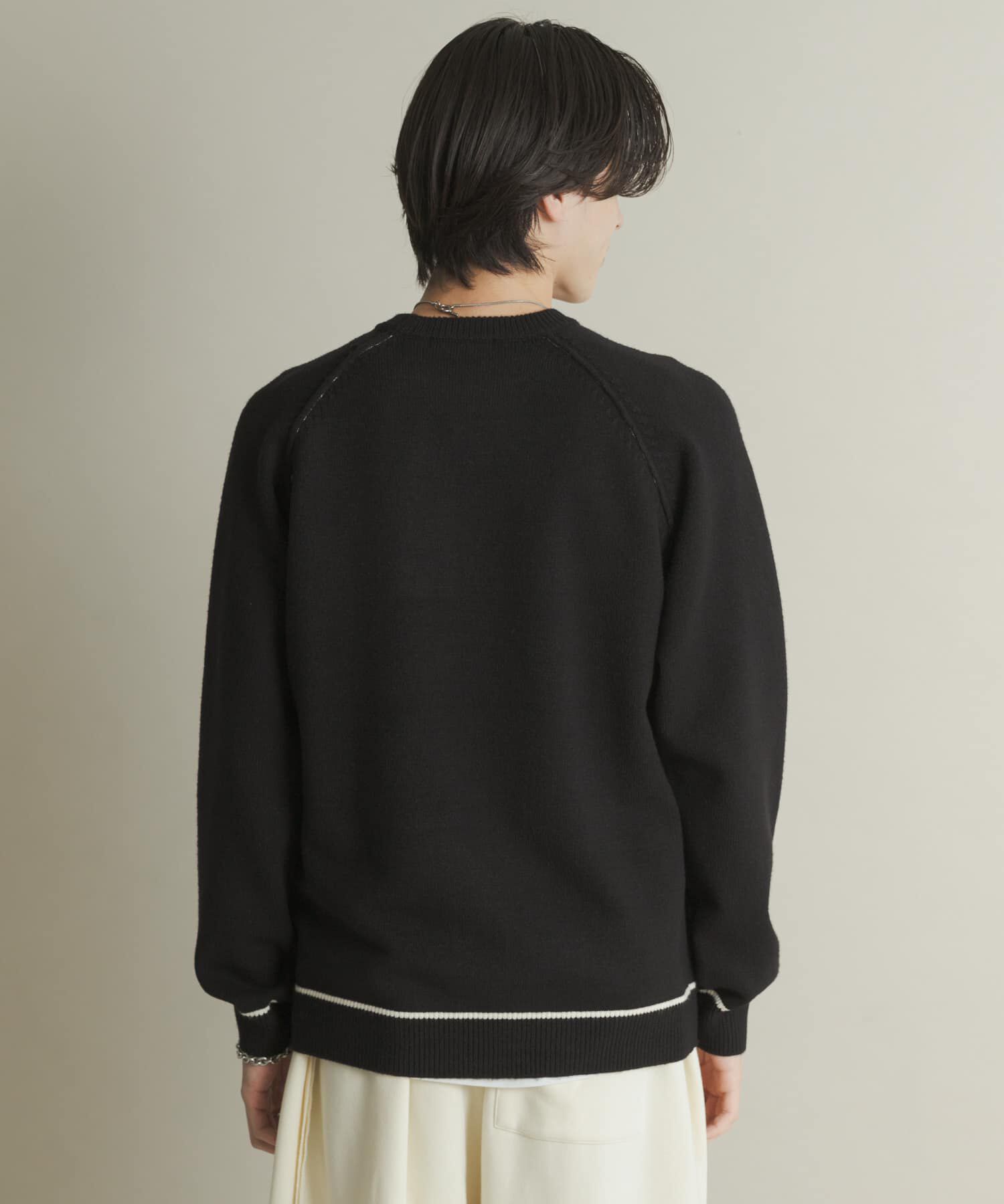 SENSE OF PLACE by URBAN RESEARCH「『一部WEB限定ｶﾗｰ』『洗濯可/毛玉防止』ｽﾄﾚｯﾁﾊｲｼｮｸﾗｲﾝﾆ」|ニット・セーター|