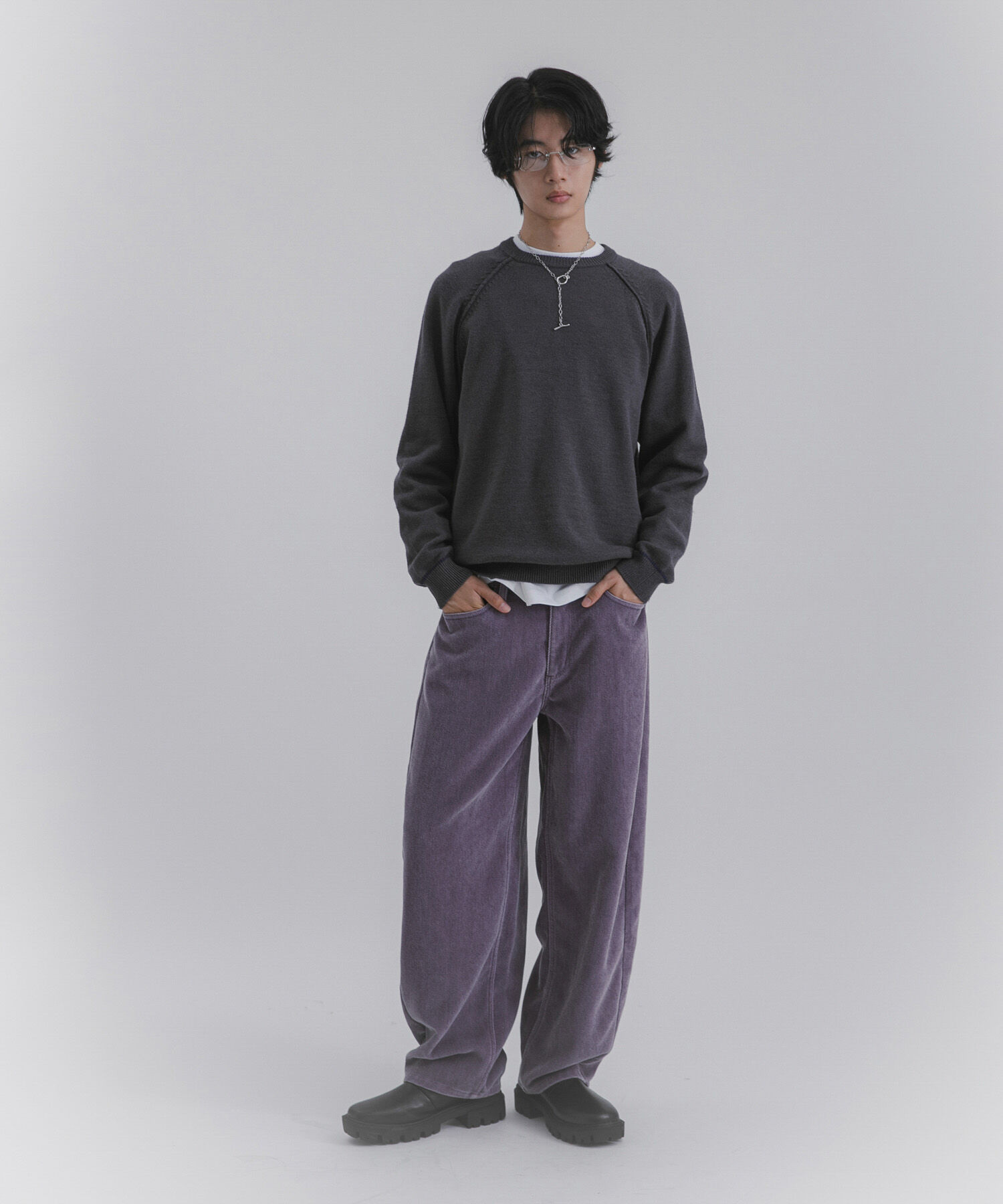 SENSE OF PLACE by URBAN RESEARCH「『一部WEB限定ｶﾗｰ』『洗濯可/毛玉防止』ｽﾄﾚｯﾁﾊｲｼｮｸﾗｲﾝﾆ」|ニット・セーター|