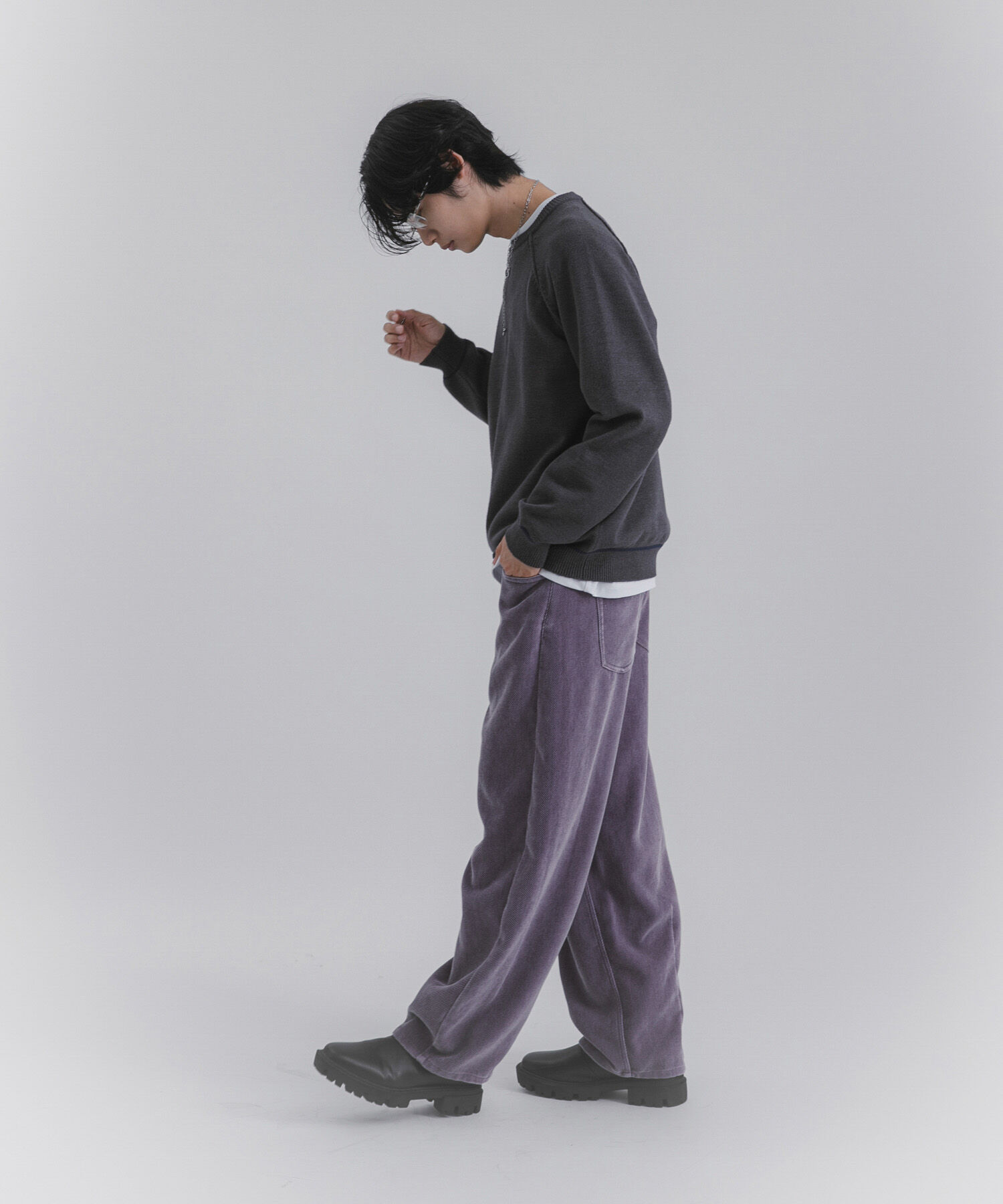 SENSE OF PLACE by URBAN RESEARCH「『一部WEB限定ｶﾗｰ』『洗濯可/毛玉防止』ｽﾄﾚｯﾁﾊｲｼｮｸﾗｲﾝﾆ」|ニット・セーター|