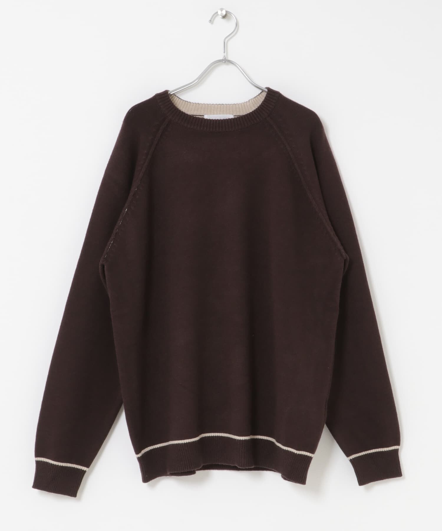 SENSE OF PLACE by URBAN RESEARCH「『一部WEB限定ｶﾗｰ』『洗濯可/毛玉防止』ｽﾄﾚｯﾁﾊｲｼｮｸﾗｲﾝﾆ」|ニット・セーター|