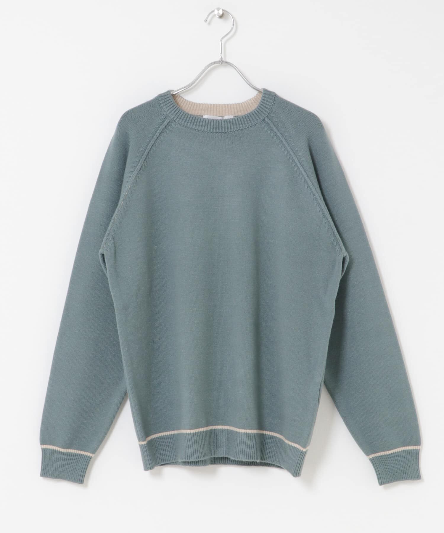 SENSE OF PLACE by URBAN RESEARCH「『一部WEB限定ｶﾗｰ』『洗濯可/毛玉防止』ｽﾄﾚｯﾁﾊｲｼｮｸﾗｲﾝﾆ」|ニット・セーター|