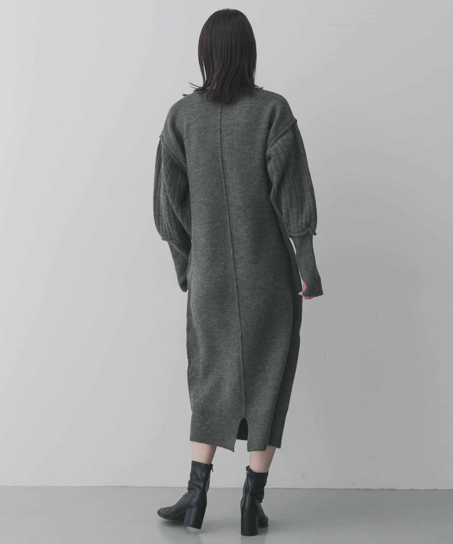 SENSE OF PLACE by URBAN RESEARCH「センターシームサムホールニットワンピース」|ワンピース|