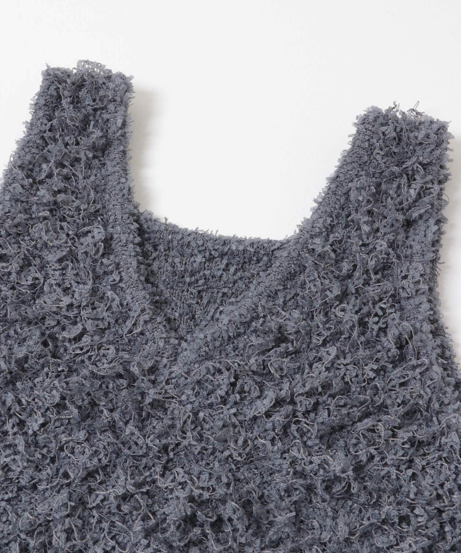 SENSE OF PLACE by URBAN RESEARCH「『洗濯可』2wayリボンヤーンループニットベスト」|ベスト・ジレ|