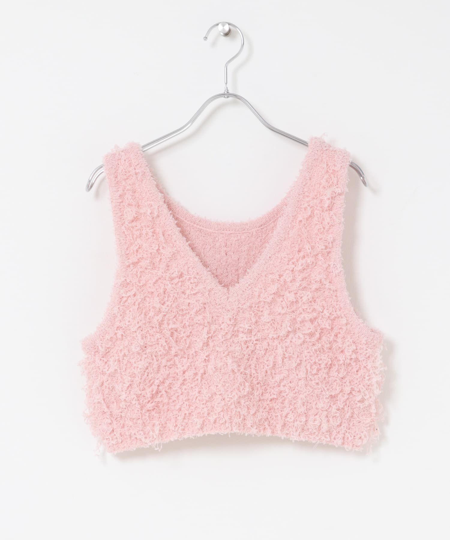 SENSE OF PLACE by URBAN RESEARCH「『洗濯可』2wayリボンヤーンループニットベスト」|ベスト・ジレ|