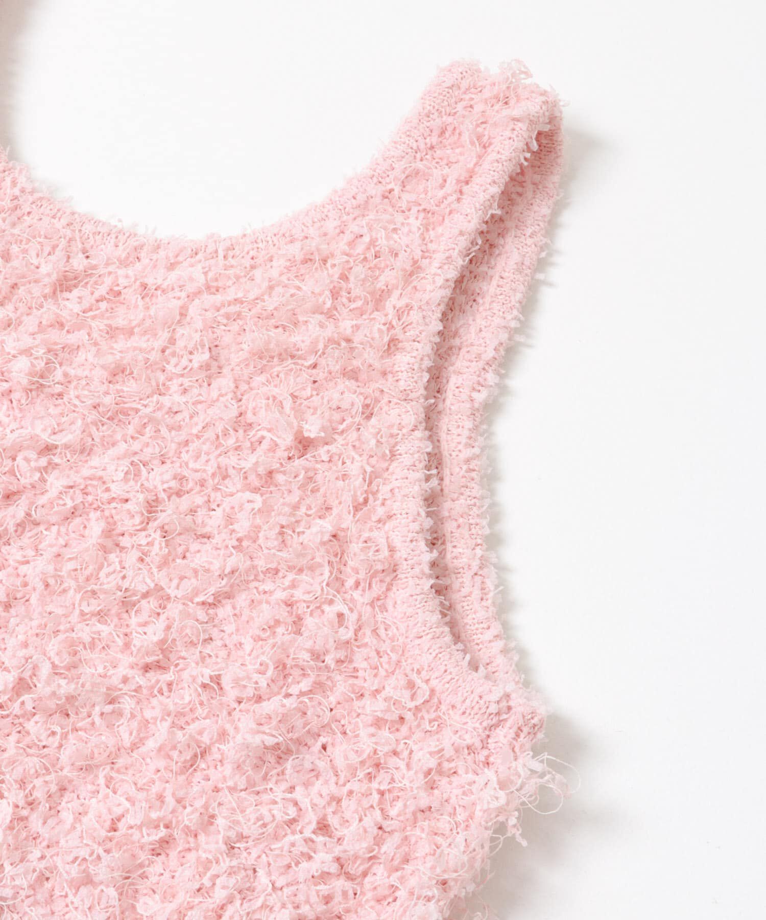 SENSE OF PLACE by URBAN RESEARCH「『洗濯可』2wayリボンヤーンループニットベスト」|ベスト・ジレ|