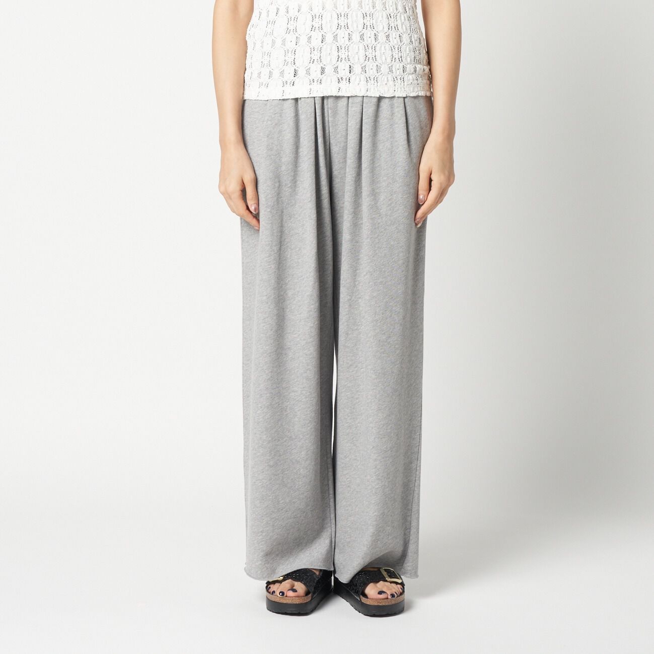 HELIOPOLE「HELIOPOLE WIDE SWEAT PANTS」|チノ|