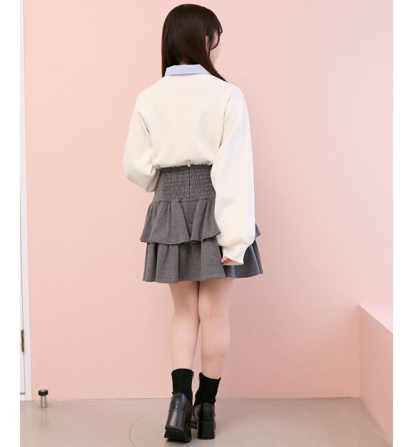  「エンブロイダリーロゴニット」|ニット・セーター|