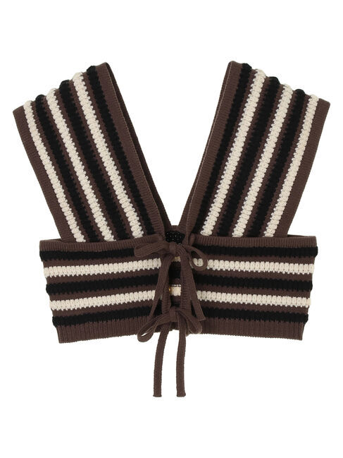 earth music&ecology「マルチストライプビスチェ」|ベスト・ジレ|