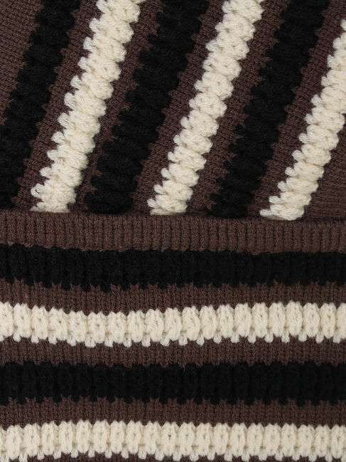 earth music&ecology「マルチストライプビスチェ」|ベスト・ジレ|