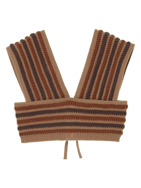 earth music&ecology「マルチストライプビスチェ」|ベスト・ジレ|