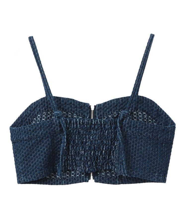 earth music&ecology「フロントジップビスチェ」|ベスト・ジレ|