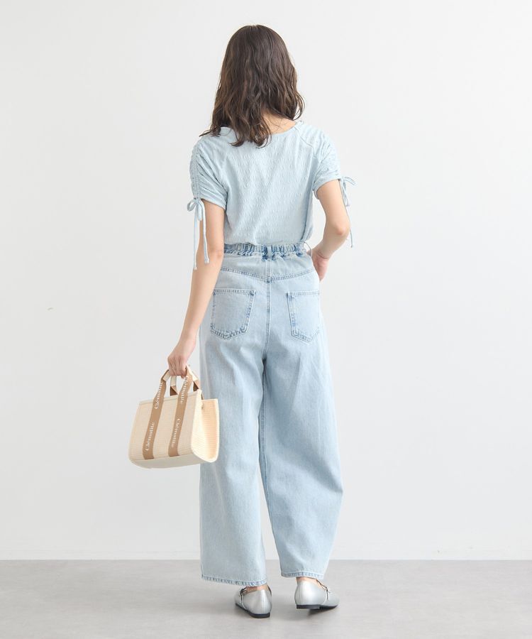 earth music&ecology「ハートネックドロストスリーブプルオーバー」|Tシャツ・カットソー|