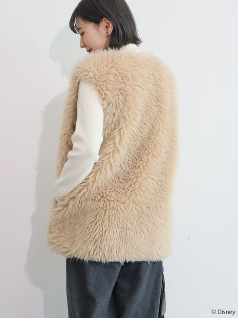  「ファーベスト/Mickey」|ベスト・ジレ|