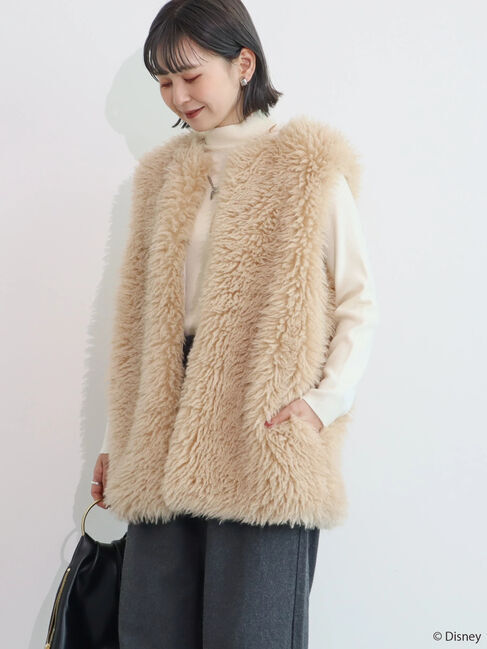  「ファーベスト/Mickey」|ベスト・ジレ|