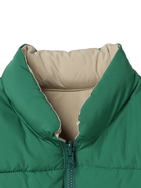  「リバーシブルショート中綿ベスト」|ベスト・ジレ|