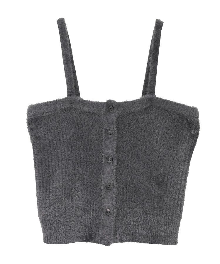 AMERICAN HOLIC「【2WAY】シャギーニットチューブトップ」|ベスト・ジレ|