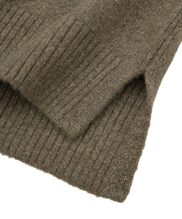 AMERICAN HOLIC「ラメ入りVネックニットベスト」|ベスト・ジレ|