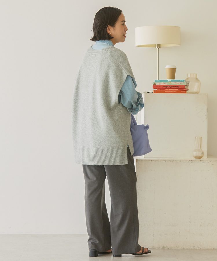 AMERICAN HOLIC「ラメ入りVネックニットベスト」|ベスト・ジレ|