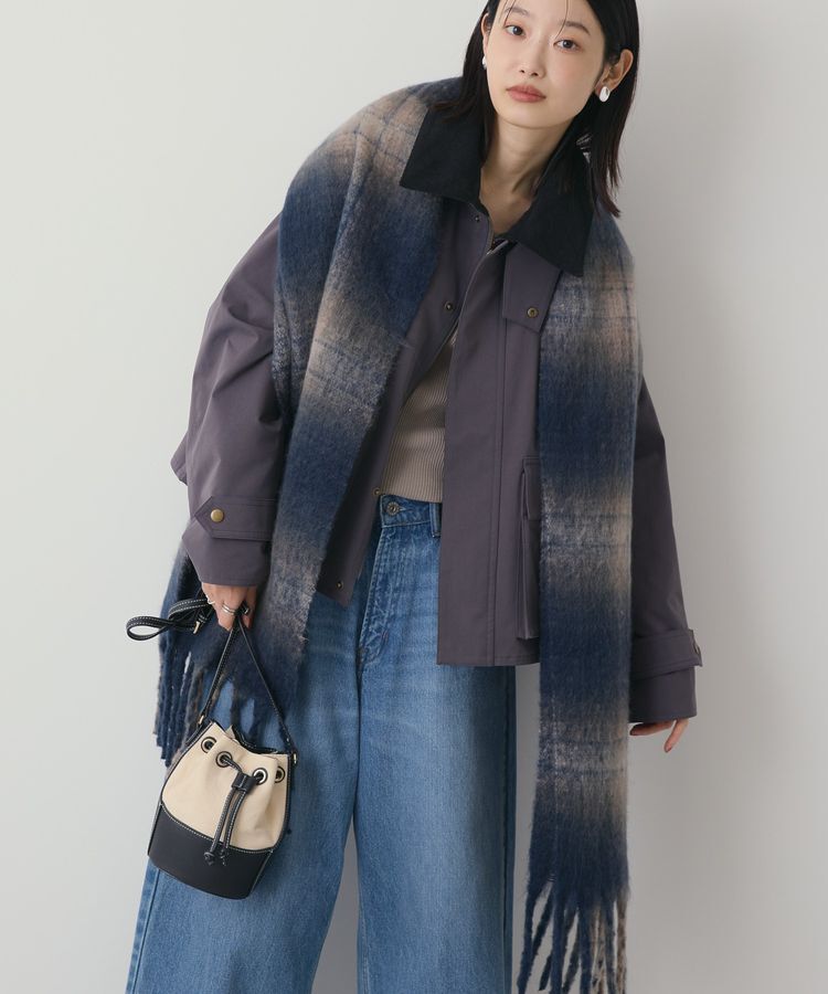 AMERICAN HOLIC「チェックシャギーマフラー」|マフラー|