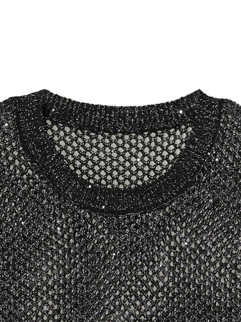 armonia「スパンコールニットベスト」|ベスト・ジレ|