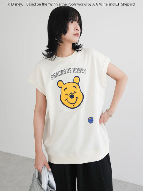 Green Parks「Winnie　the　Pooh/ノースリーブベスト」|ベスト・ジレ|